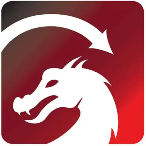 Logo do LightBurn, software profissional de gravação e corte a laser para Windows.